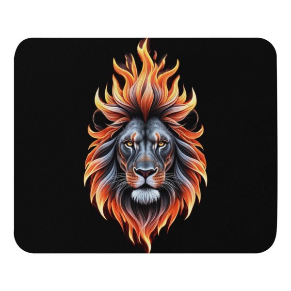 "Fiery Lion" Mouse pad