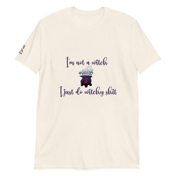 "I'm Not a Witch" Super Soft Short-Sleeve Unisex T-Shirt - Image 3