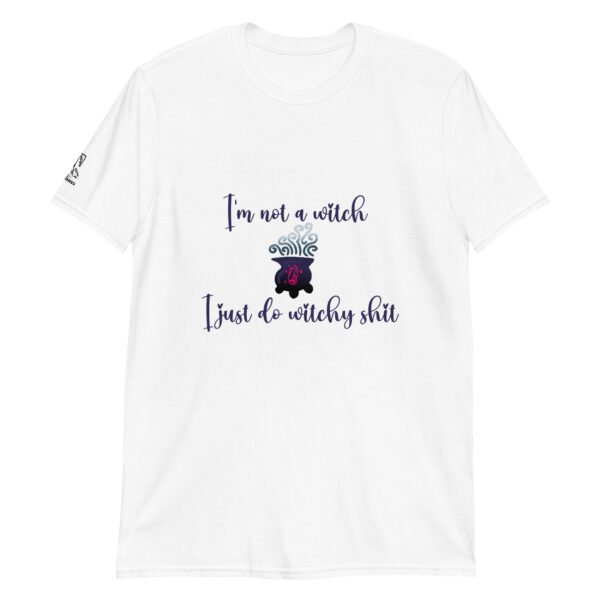 "I'm Not a Witch" Super Soft Short-Sleeve Unisex T-Shirt - Image 4
