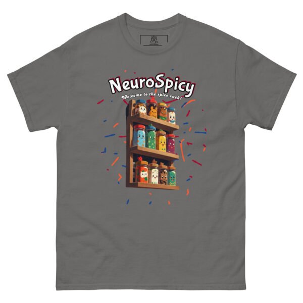 Neuro Spicy Classic Unisex Tee 100% Cotton - Image 2