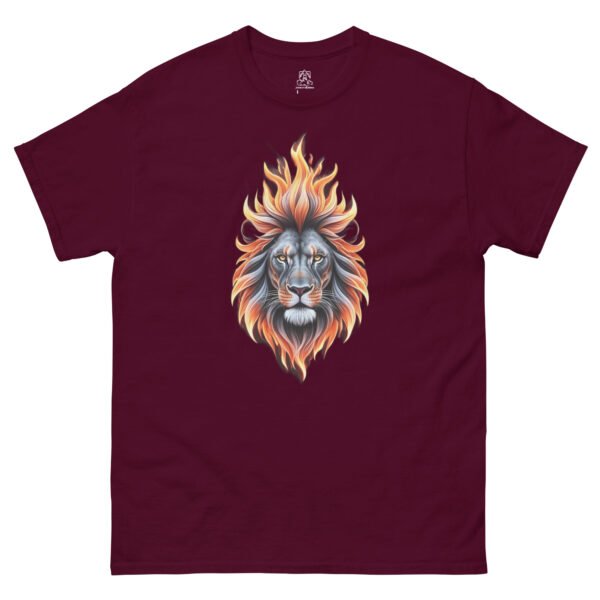 Fiery Lion Classic Unisex Tee 100% Cotton