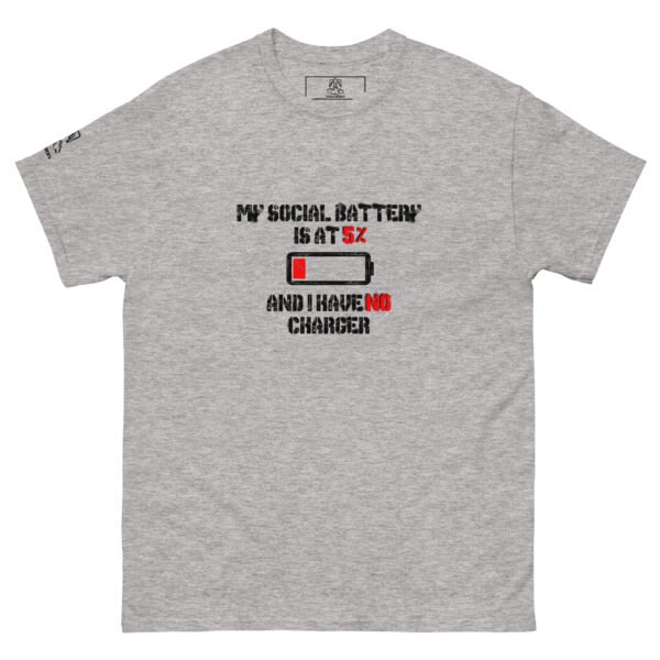 Social Battery Classic Unisex Tee
