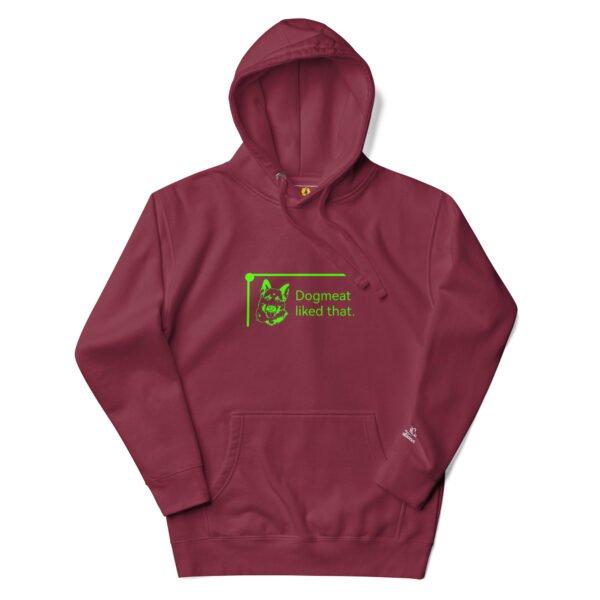 "Dogmeat Liked That" Premium Unisex Hoodie - Image 3