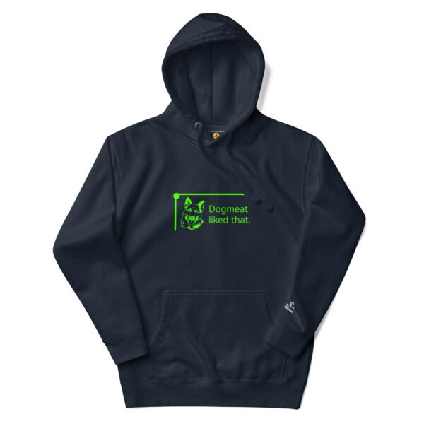 "Dogmeat Liked That" Premium Unisex Hoodie - Image 2