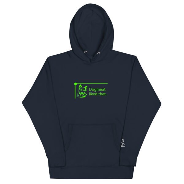 "Dogmeat Liked That" Premium Unisex Hoodie - Image 6