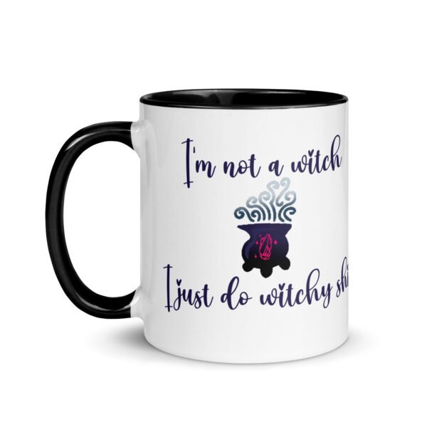 "I'm Not a Witch..." Mug with Color Inside - Image 8