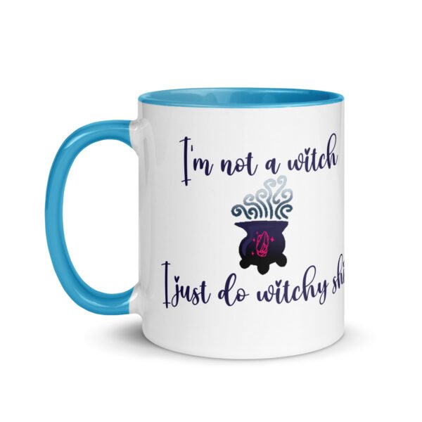 "I'm Not a Witch..." Mug with Color Inside - Image 4